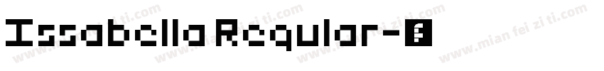 Issabella Regular字体转换